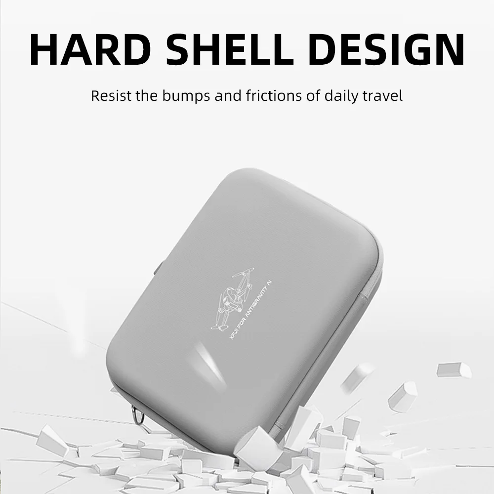 Drone Hard Shell Case - Storage Bag Case PU Leather Drop-resistant
