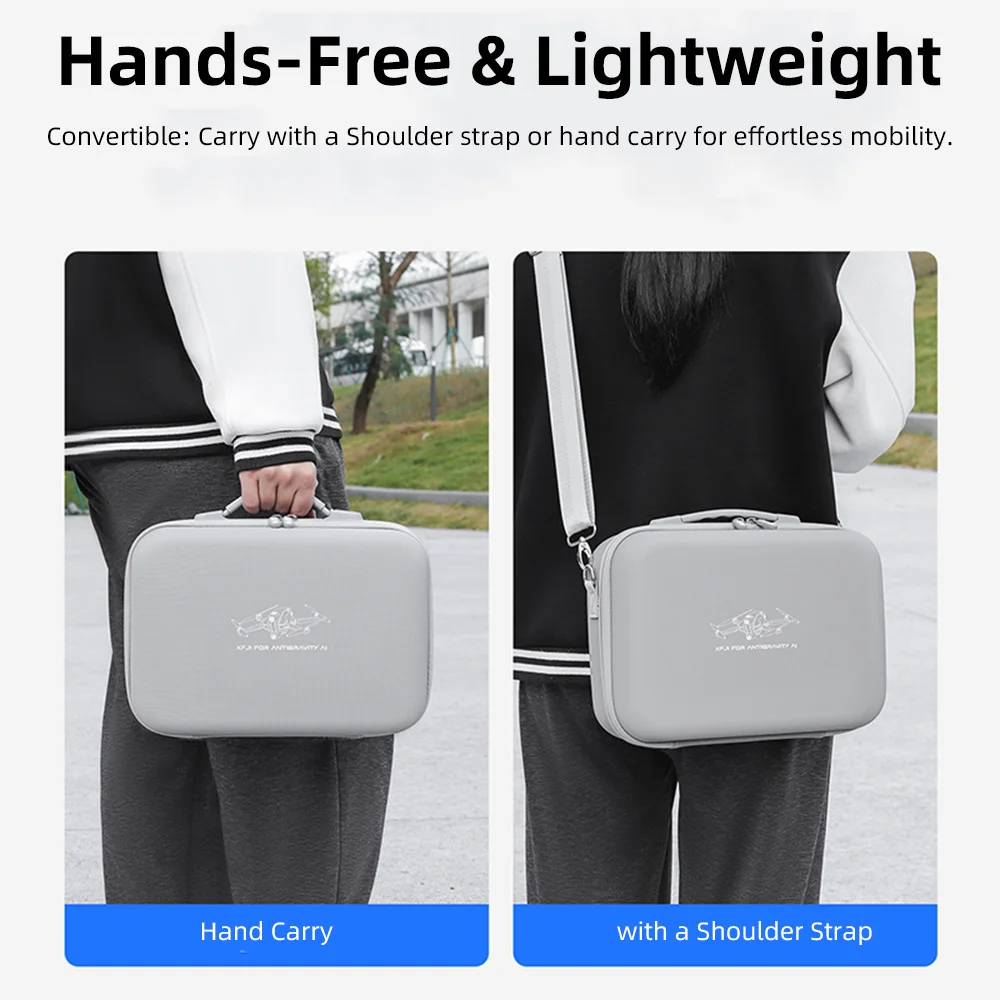 Storage Bag Case PU Leather Dr - Drone Hard Shell Case review and price