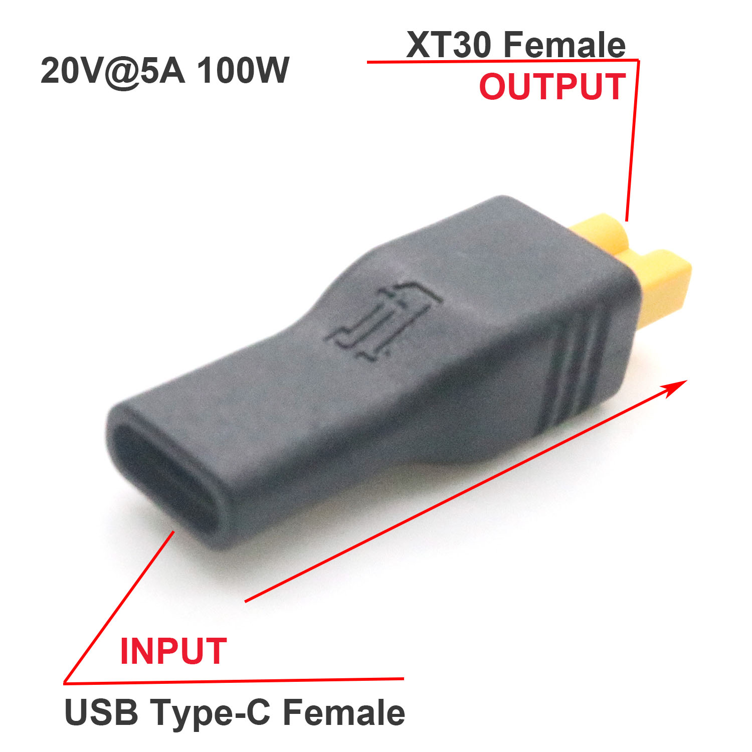 1pc USB Type C Female Input to - Drone Battery Adapter review and price