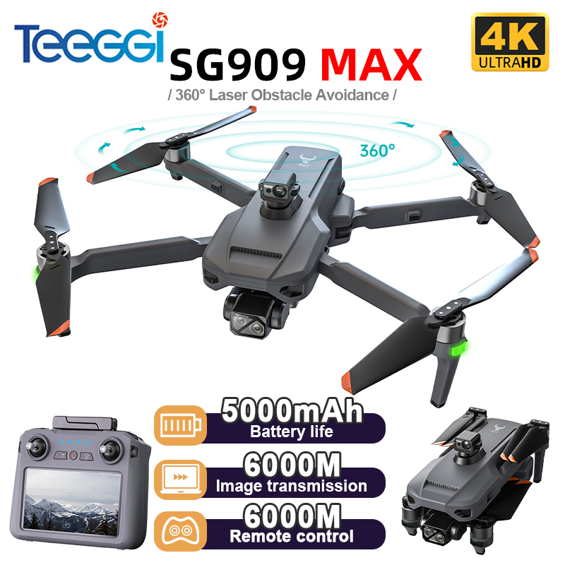 Teeggi SG909 MAX GPS Drone Wit - Drone Controller Screen review and price