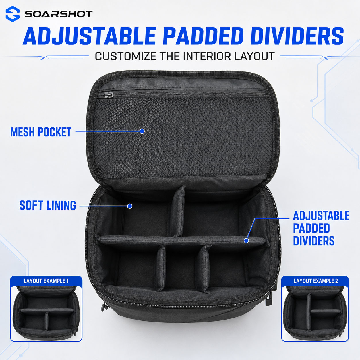 SOARSHOT Carrying Case for DJI - Drone Carrying Case review and price